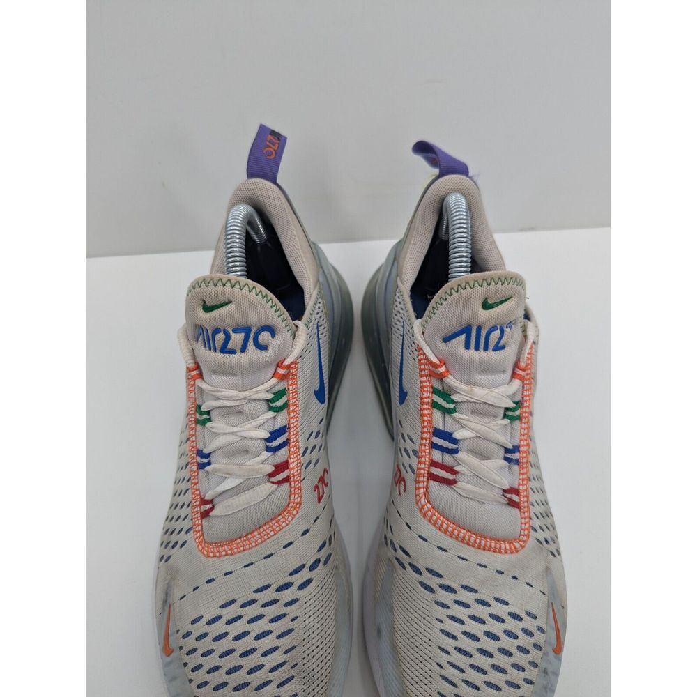 Nike Air Max 270 Mens 8 Olympic Rings White Racer Blue Athletic Shoes CZ7947-100 - Picture 4 of 10